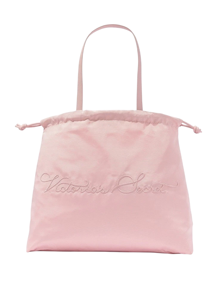 Victoria’s Secret PINK Tote Cinched Satin Bag