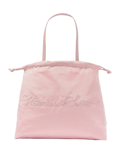 Victoria’s Secret PINK Tote Cinched Satin Bag