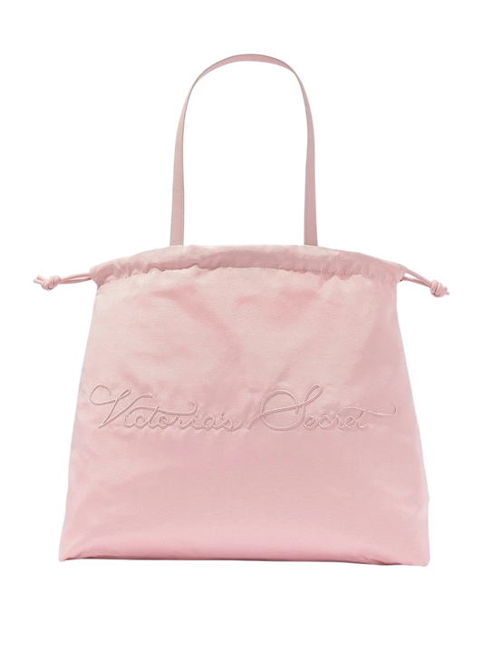 Victoria’s Secret PINK Tote Cinched Satin Bag