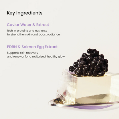 Biodance Rejuvenating Caviar PDRN Real Deep Mask hidrogēla sejas maska