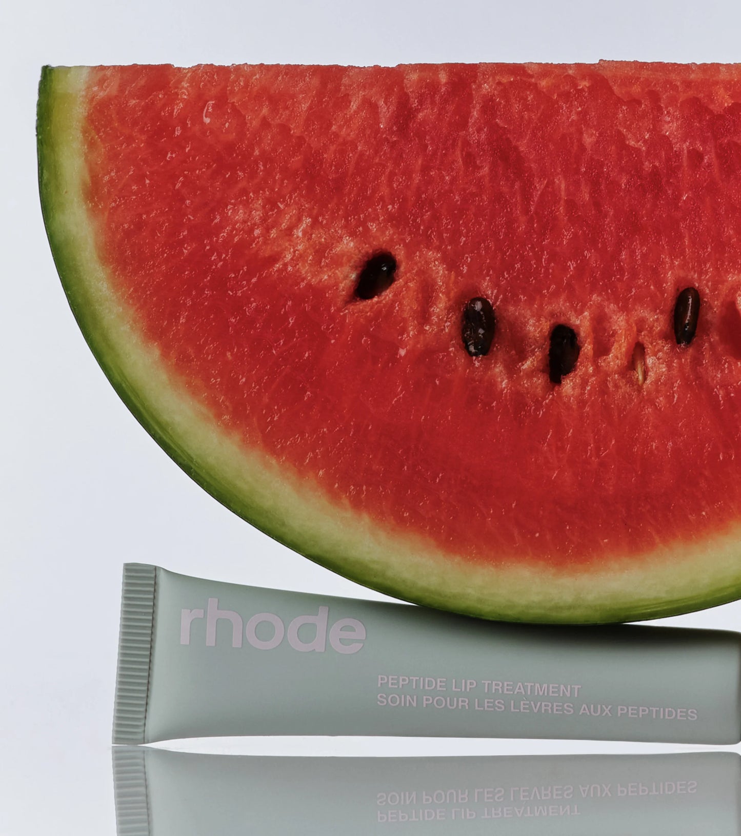 peptide lip treatment watermelon slice